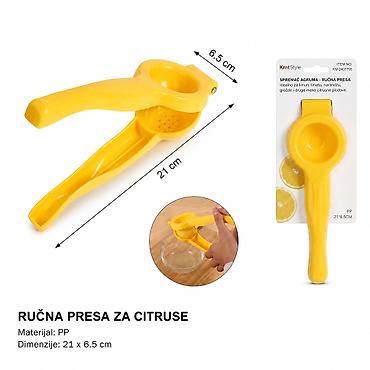 KMT Plastični stiskač za limun 2407795 Ručna presa za citruse od