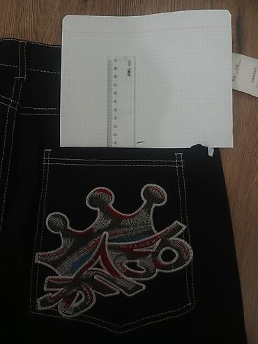 одежда для мужчин: Мужские джинсы, 2XL, Новый, цвет - Черный, Самовывоз — 6