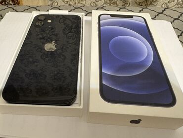 телефон poco f4 gt: IPhone 12, Колдонулган, 64 ГБ, Midnight, Кабель, Куту, 83 %