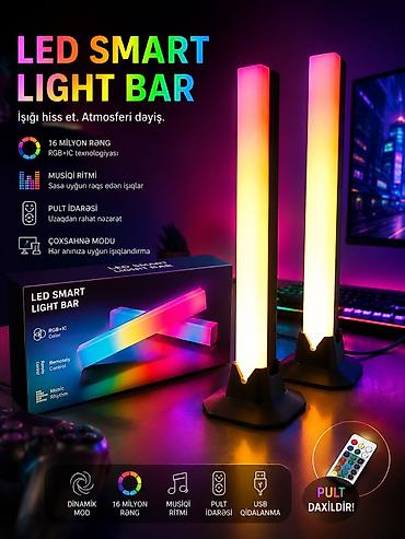 ambiyans: LED Smart Light Bar – işığı hiss et, atmosferi dəyiş. Xüsusiyyətlər — 1