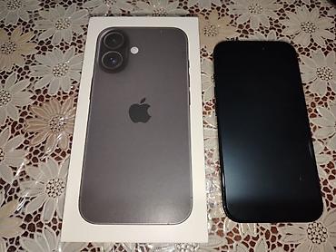 IPhone 16, 256 GB, Graphite, Face ID lalafo.az -da IPhone 16, 256 GB, Graphite, Face ID