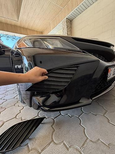 Тюнинг: Накладки-заглушки под противотуманки на передний бампер Camry 70 — 1