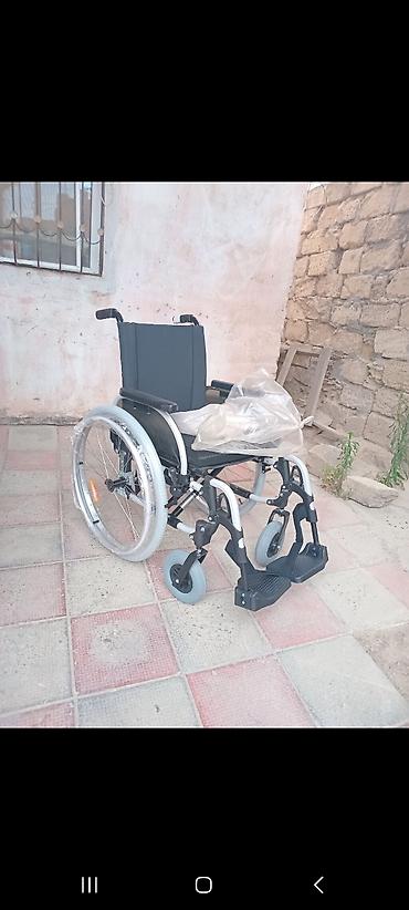 nur: Manual təkərli arabası - Yüngül alüminium karkas, qatlanandır – — 1