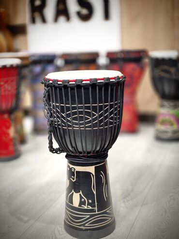Darbukalar: DJEMBE Africa Drums " Wodden Pvs" Afrika nagarasi Djembə Djembe ritm — 8