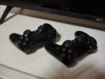 ps4 oyun yazma: Məhsul: PlayStation DualShock 4 (PS4) oyun pultları – 2 ədəd, qara