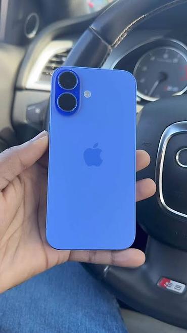 iphone basliq: IPhone 16, 256 GB, Mavi, Face ID — 1