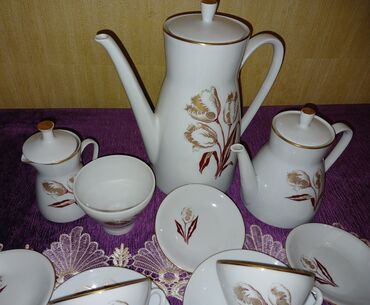 Çay dəstləri və servizlər: Çay dəsti, rəng - Bej, Farfor, 6 nəfərlik, Almaniya -da lalafo.az — 7 Çay dəstləri və servizlər: Çay dəsti, rəng - Bej, Farfor, 6 nəfərlik, Almaniya — 7