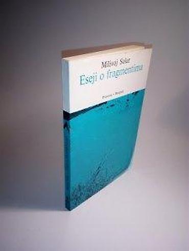 madame coco sid: Eseji o fragmentimaIzdavač: Prosveta, Beograd, 1985. Mek povez, 21 cm — 3