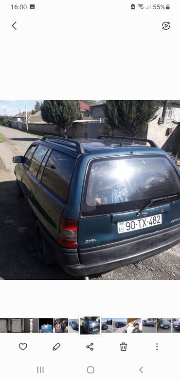 mlravey matoru: Opel Astra: 1.7 l | 1995 il 100000 km Hetçbek