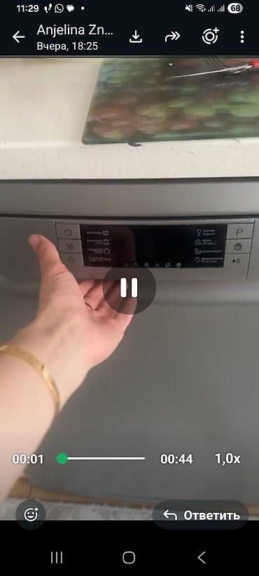 miele soyuducu: Qabyuyan maşın Midea, Tam qabaritli (60 sm.), İşlənmiş — 3