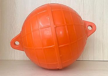 якорь: Пластиковый сигнальный/якорный буй 30 см (оранжевый) — 1