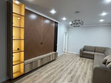 продаю квартиру цо радуга: 2 бөлмө, 54 кв. м, Элитка, 2 кабат, Евроремонт