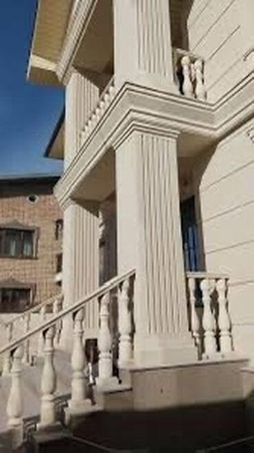 Фасадные плиты Сары-Таш (Травертин): Сары таш, травертин, балясина, ступенка, тумба, жасайбыз баасы келишим — 8