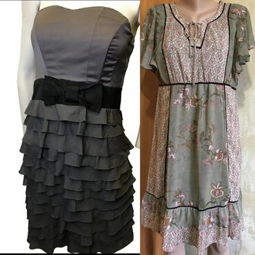 облегающие платья: Вечернее платье, Коктейльное, Короткая модель, Шифон, Без рукавов, S (EU 36)