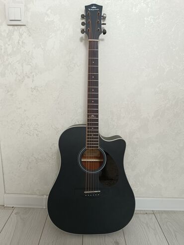струны нейлоновые: 🎸 Акустическая гитара KEPMA D1C Black Matt ⠀Продаю новую оригинальную