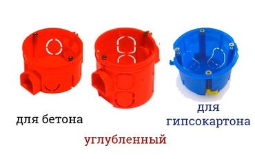 дробленный ящик: Подрозетники электрические (монтажные коробки) - Назначение