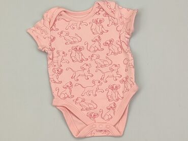różowe body niemowlęce: Body, Disney, 6-9 m, 
stan - Bardzo dobry