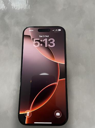 Мобильные телефоны и аксессуары: IPhone 16 Pro, Б/у, 256 ГБ, Desert Titanium, Зарядное устройство, Защитное стекло, Кабель, 88 % — 3