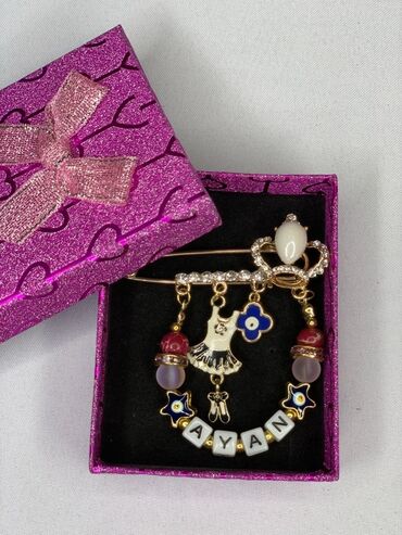 Broşlar: Uşaq sancaq aksesuarı – fərdiləşdirilə bilən bəzəkli təhlükəsizlik — 3