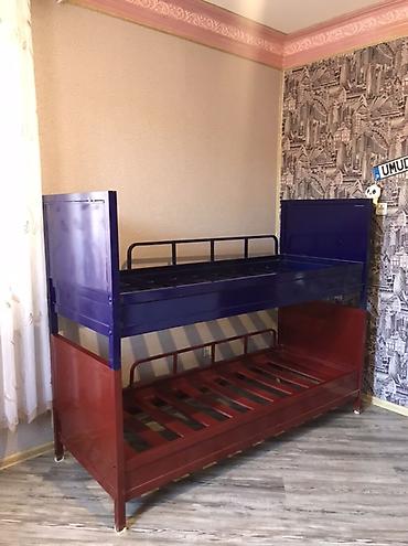 İkimərtəbəli uşaq çarpayıları: Qiymətdə razılaşmağ olar. İki mərtəbəli metal çarpayı – modul — 3