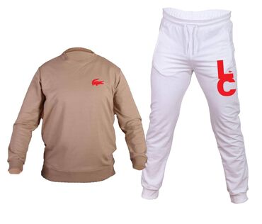 Trenerke: Komplet, L (EU 52), Lacoste, bоја - Ljubičasta, Pamuk — 4