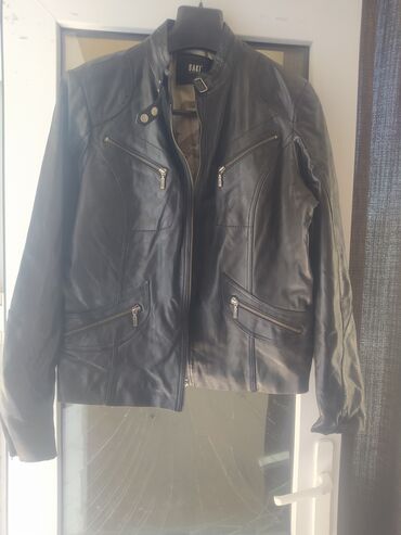 кожа куртка: Женская куртка Alexandra, M (EU 38), L (EU 40), цвет - Черный