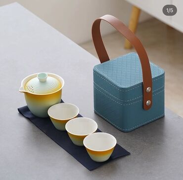 Кухонные наборы: Китайский чайный набор 🫖 Кружка заварник из высококачественной