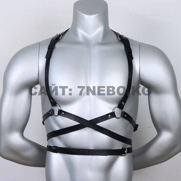 Товары для взрослых: Портупея LM127 Два тонких ремешка спускаются вдоль груди, где — 8