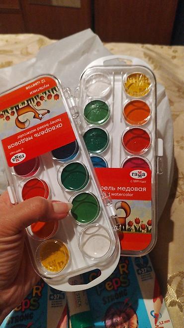 Настольные наборы: Rəsm və əl işləri dəsti - GAMA plastilin, “multiki” seriyası – 12 — 2