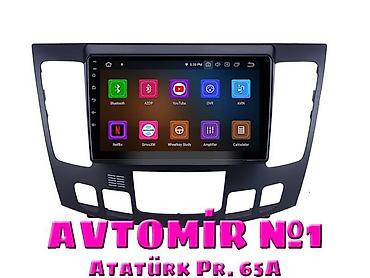 Мониторы: Hyundai sonata 2008-2010 android monitor climat control 🚙🚒 ünvana və — 1