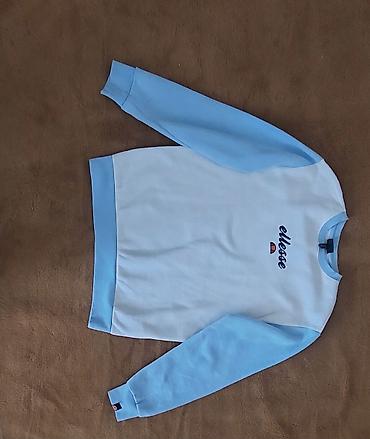 eric emanuel: Мужская толстовка, M, Ellesse, Б/у, цвет - Белый — 1