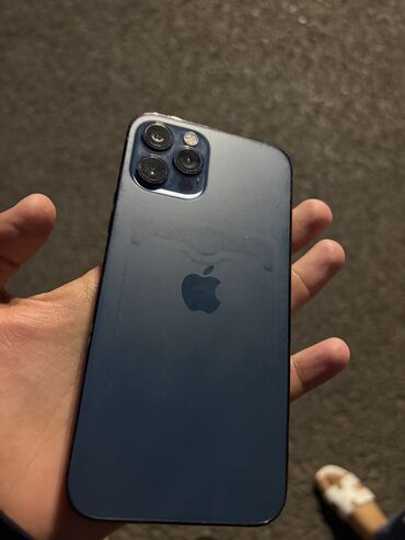 айфон 12 про макс цена в бишкеке бу: IPhone 12 Pro, Б/у, 128 ГБ, Blue Titanium, Защитное стекло, Чехол, 95 %