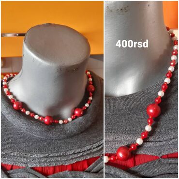 Ogrlice: Ogrlice 30 modela Hand Made, Tu sam za sva pitanja. Cene na slikama — 11