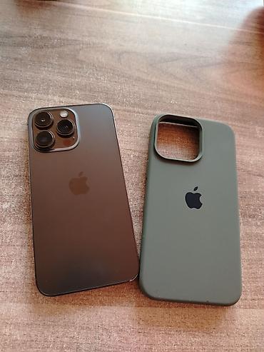 badamli su sifarisi: IPhone 13 Pro, 128 GB, Black Titanium, Simsiz şarj — 1