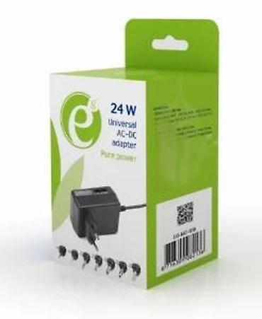 Adapteri i punjači za laptop: Univerzalni AC/DC adapter 24 W sa zamenjivim nastavcima - Snaga: 24 W — 13