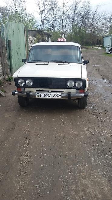 VAZ (LADA): VAZ 2106 sedan - Kuzov: 4 qapılı sedan, ağ rəng - Nömrə: AZ 60-BZ-283 — 1