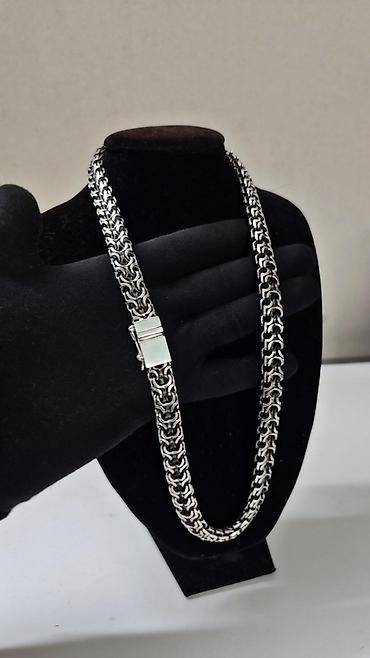 Серебряные браслеты: Серебряный браслет Лисий хвост Серебро 925 проба Вес 85 грамм Размер — 5