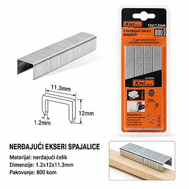 KMT nokat na vratima 2382076 Nerđajući ekseri–spajalice za
