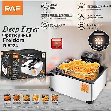№: 505 Məhsulun adı: Fritür RAF R.5224 2000W Brend: RAF Kateqoriya