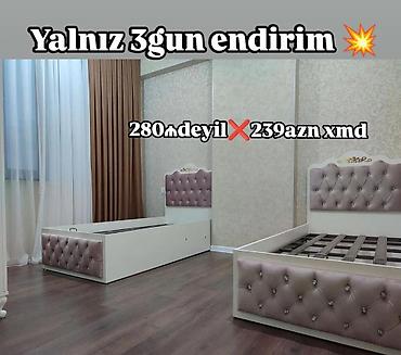 iwlenmiw mebel: Yalnız 3 gün endirim! Qaldırılan qapaqlı baza çarpayı - Yumşaq — 1