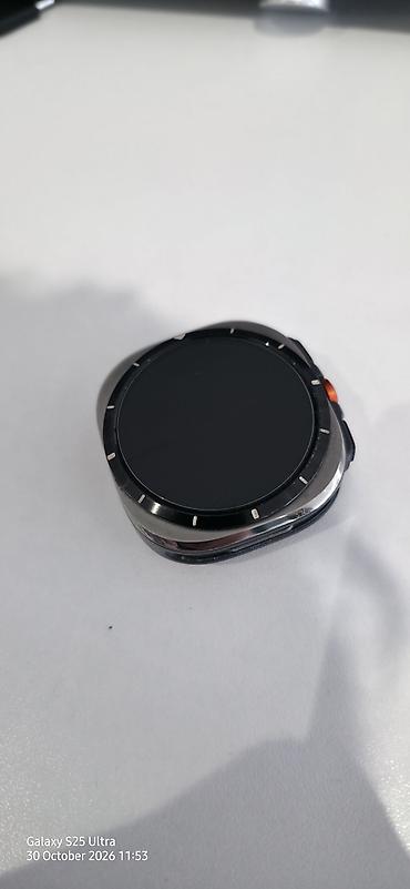 Smart saatlar: Samsung Galaxy Watch Ultra Titanum 2024 şəkildə görünən siniq ekranin — 5