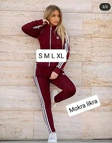adidas trenerka leopard: Komplet trenerka mokra likra. 
Cena 3500 dinara 😻
💋 — 8