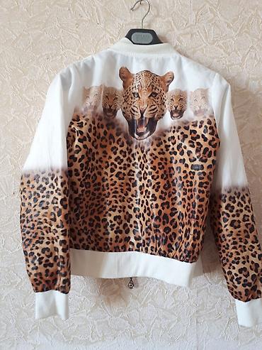 Kurtkalar: Leopar naxışlı bomber gödəkçə - Stil: Unisex/şəhər tərzi bomber - — 1