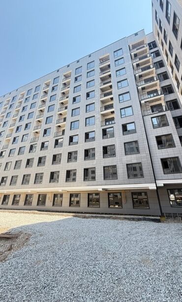 пансионат ак бермет: 1 комната, 42 м², Элитка, 2 этаж, ПСО (под самоотделку)