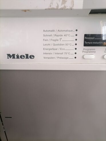 Mašine za suđe: Ugradna mašina za pranje sudova Miele - Prednja kontrolna tabla sa — 4