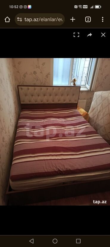 воздушная кровать: 2 односпальные кровати, Б/у