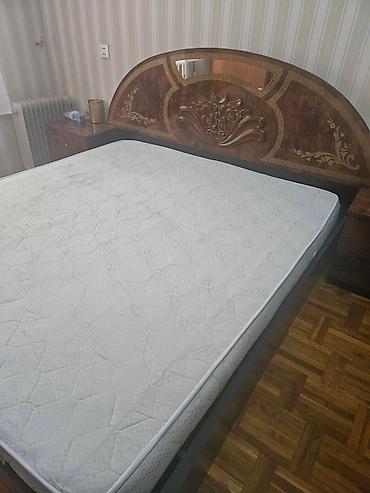 Çarpayılar: İşlənmiş, İkinəfərlik çarpayı, Bazasız, Matras ilə, Azərbaycan — 6