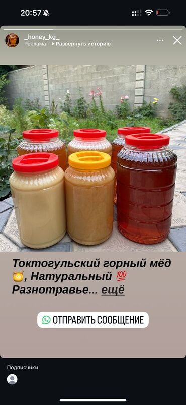 купить икру форели в бишкеке: Токтогулдун таза балы,өз бал челекчеси 2025 жаңы. СВЕЖИЙ ДАГЫ БАР