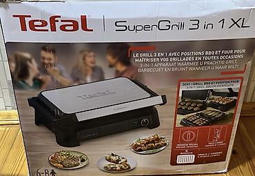 tefal ultimate 500 utu: Qril Tefal, rəng - Gümüşü, Yeni, Ünvandan götürmə, Ödənişli çatdırılma — 1