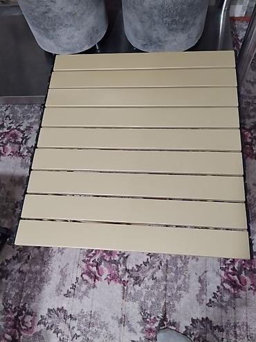 study table: Складной походный стол, Новый, цвет - Черный — 6